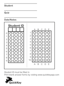 10q Answer Sheet 224x300 Validated Learning Quick Key Ios Android Quiz Formative Assessment