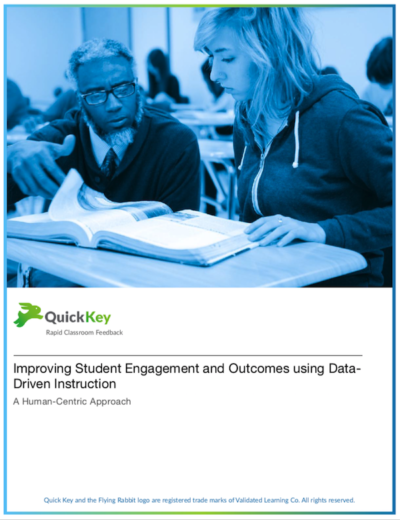 Improving Student Engagement and Outcomes using Data-Driven Instruction