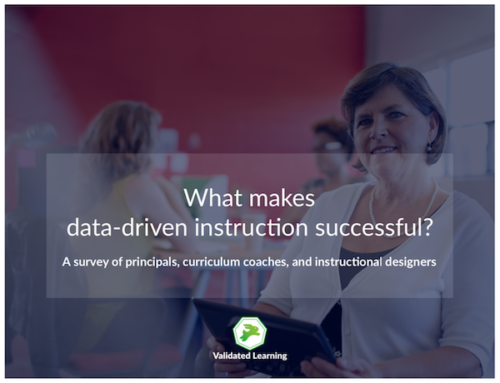 What Drives Success with Data-Driven Instruction: a Survey of 150 School Leaders