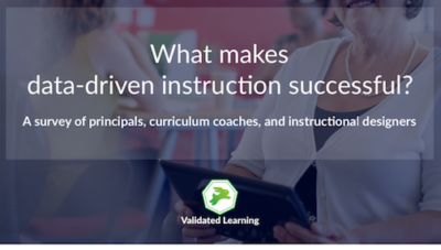 Success with Data Driven Instruction
