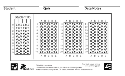 TFA Student Voice Survey Helpdesk - Validated Learning: Quick Key IOS ...